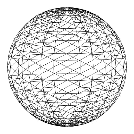 sphere wireframe